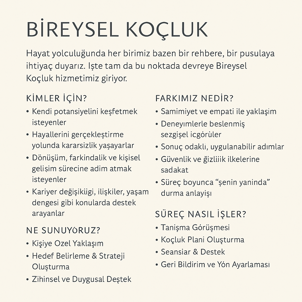 Bireysel Koçluk