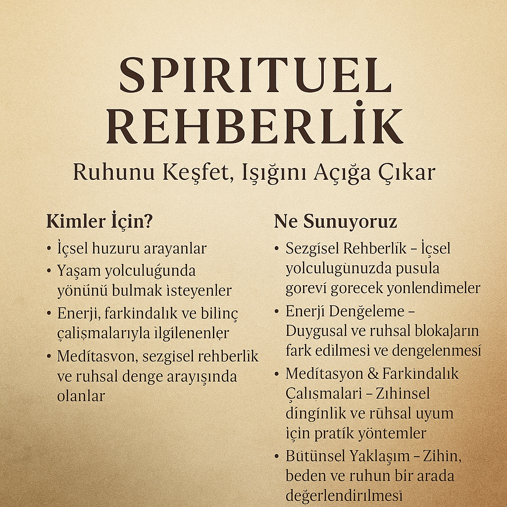 Spiritüel Rehberlik